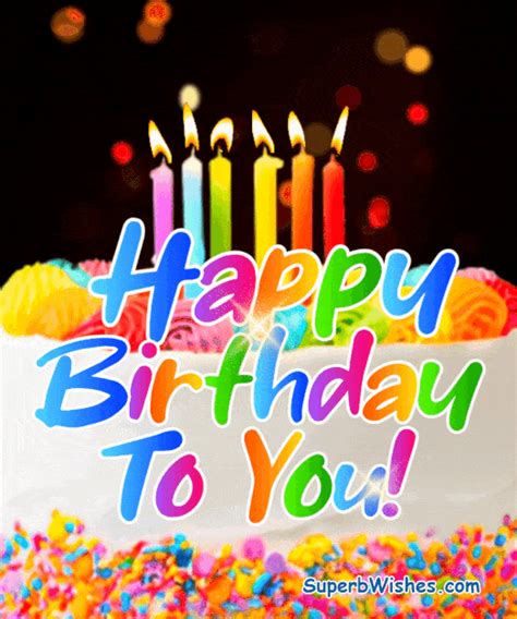 gif happy birthday wishes|Animated Birthday Wishes GIFs 